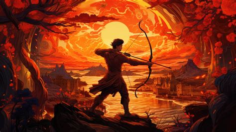 The Archer Who Shot Down Nine Suns! A Tale Of Ancient Chinese Resilience And Celestial Intervention!